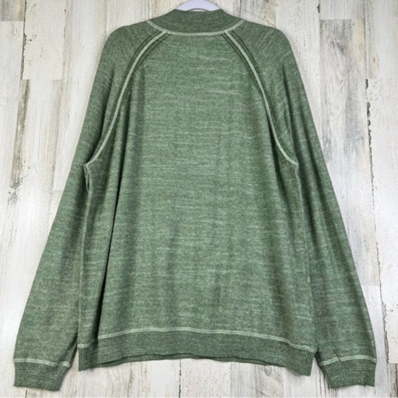 Tommy Bahama Reversible Sweater Mens Size XL Long Sleeves Pullover Shirt 1/4 Zip - Picture 3 of 12